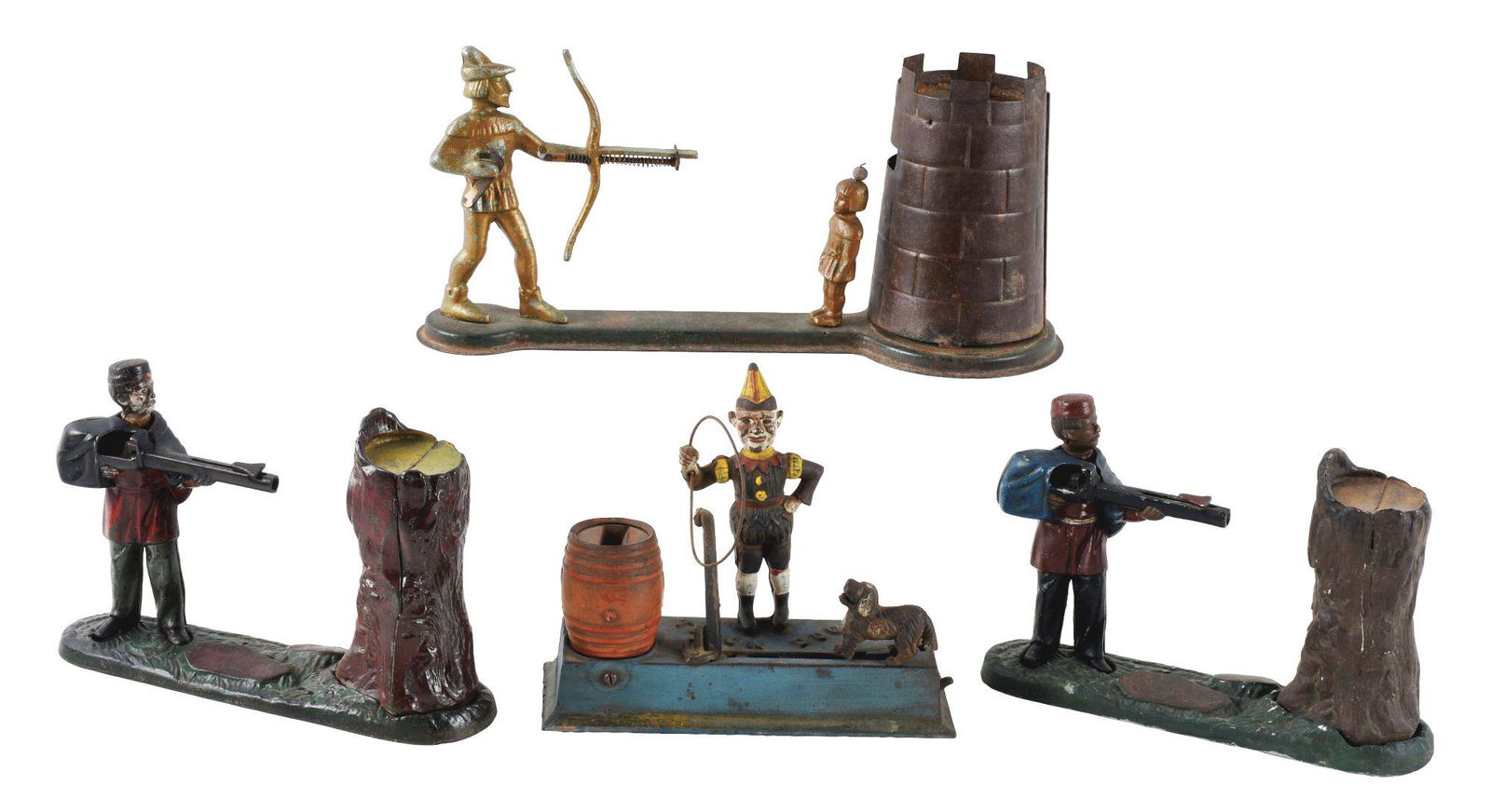 LOT OF 4: CREEDMOOR, WILLIAM TELL, AND TRICK DOG (1 of 2)