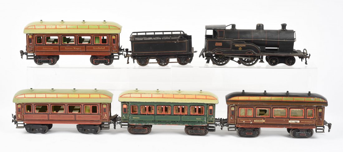 GERMAN MARKLIN I GAUGE 040 LOCO AND TENDER WITH 4 (1 of 2)