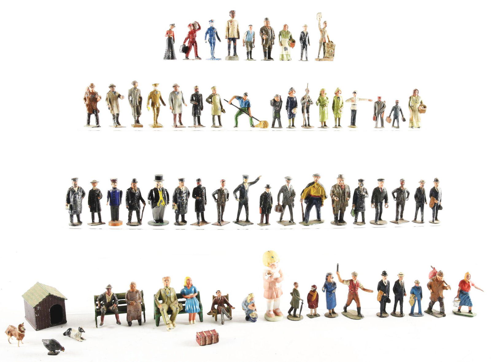 LOT OF APPROXIMATELY 50 VARIOUS METAL AND COMPOSITION (1 of 2)