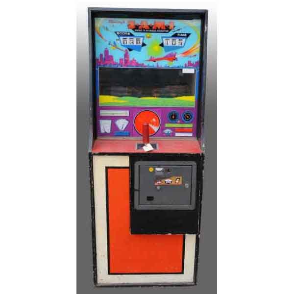 Arcade Sami Missle Amusment Park Coin-Op.: Nice lithography. Works. 36" x 66" x 27". (Excellent).