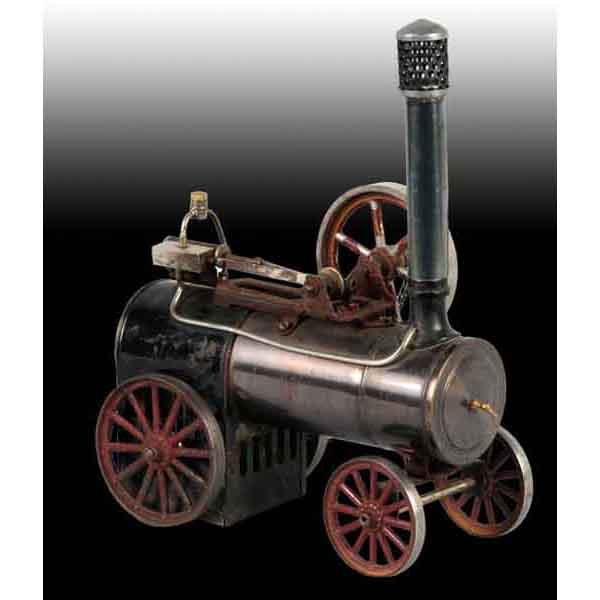 Bing No. 10/118/2 (130/732) Traction Engine.: This is the early variation without the extended flame guard. Circa 1909 to 1930. 10 - 1/2" x 8 - 1/2". (Excellent).