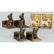 443: Lot of 3: Cast Iron Pairs of Scottie Bookends.