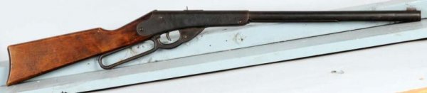 Daisy Model 27 - 500 Shot BB Gun.: Daisy Model 27 - 500 shot was made between 1927 and 1932 at the same time as the 1000-shot Model 27. These guns do not cock on the forward stroke like most other Daisy BB guns, but rather on the retur