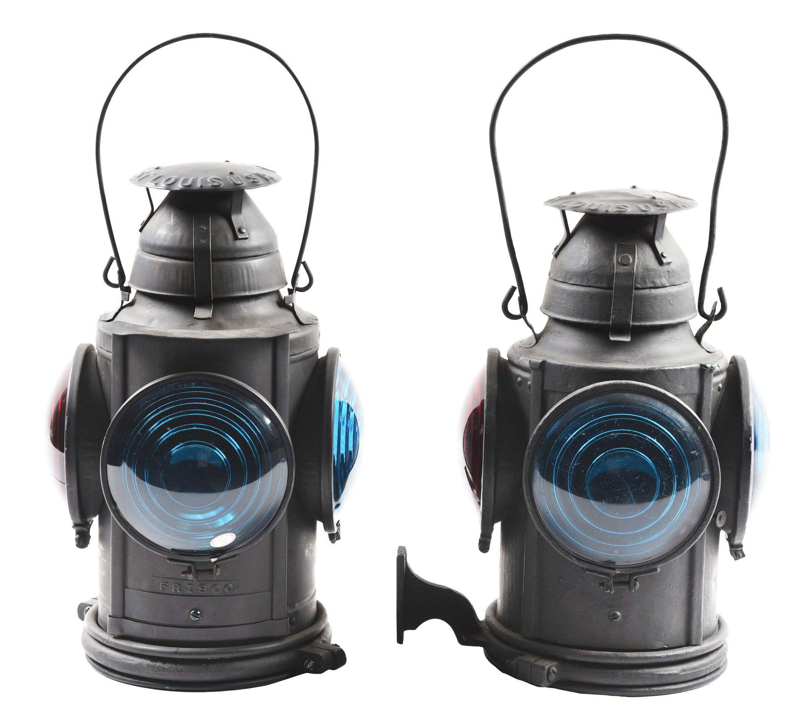 LOT OF 2: FRISCO HANDLAN ROUNDTOP CABOOSE MARKERS. (1 of 11)