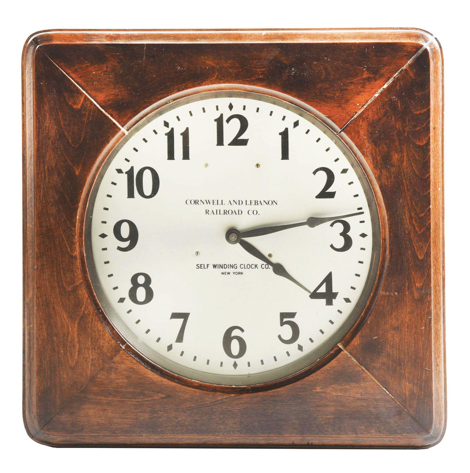 RAILROAD STATION CLOCK. (1 of 4)