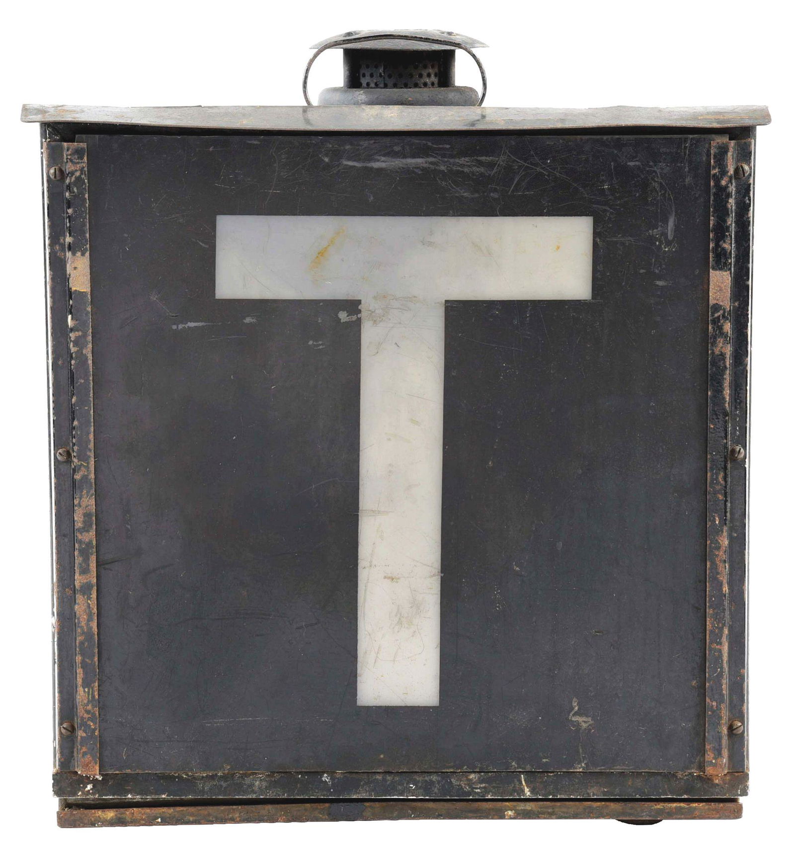 EARLY ADLAKE OIL BURNING TRACK MARKING DEVICE. (1 of 10)