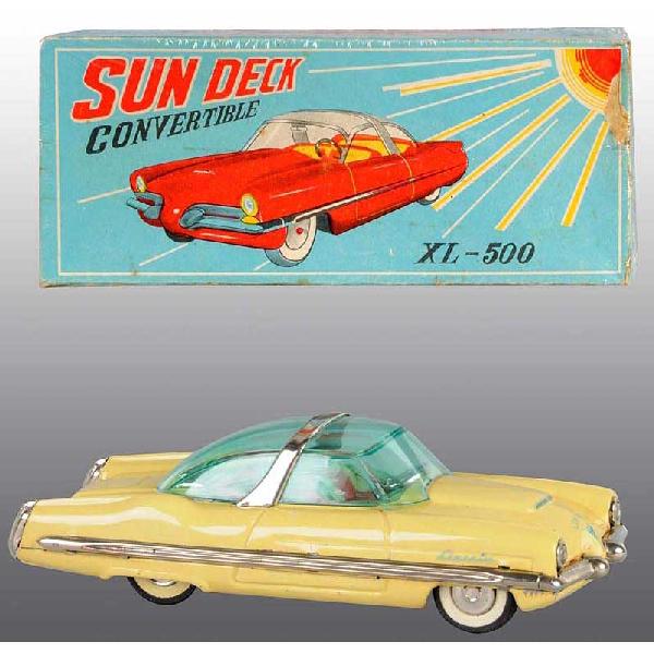 Tin Lincoln Xl 500 Concept Car Friction Toy Jul 16 2010 Dan Morphy Auctions In Pa
