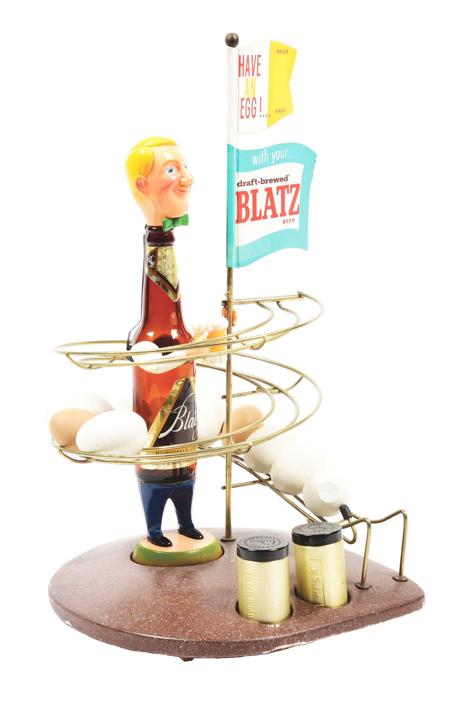 BLATZ HAVE AN EGG ADVERTISEMENT. (1 of 6)