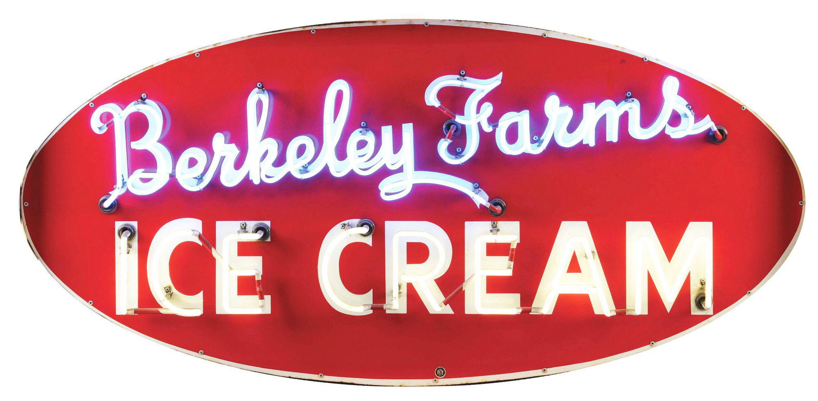 BERKELY ICE CREAM NEON SIGN. (1 of 3)