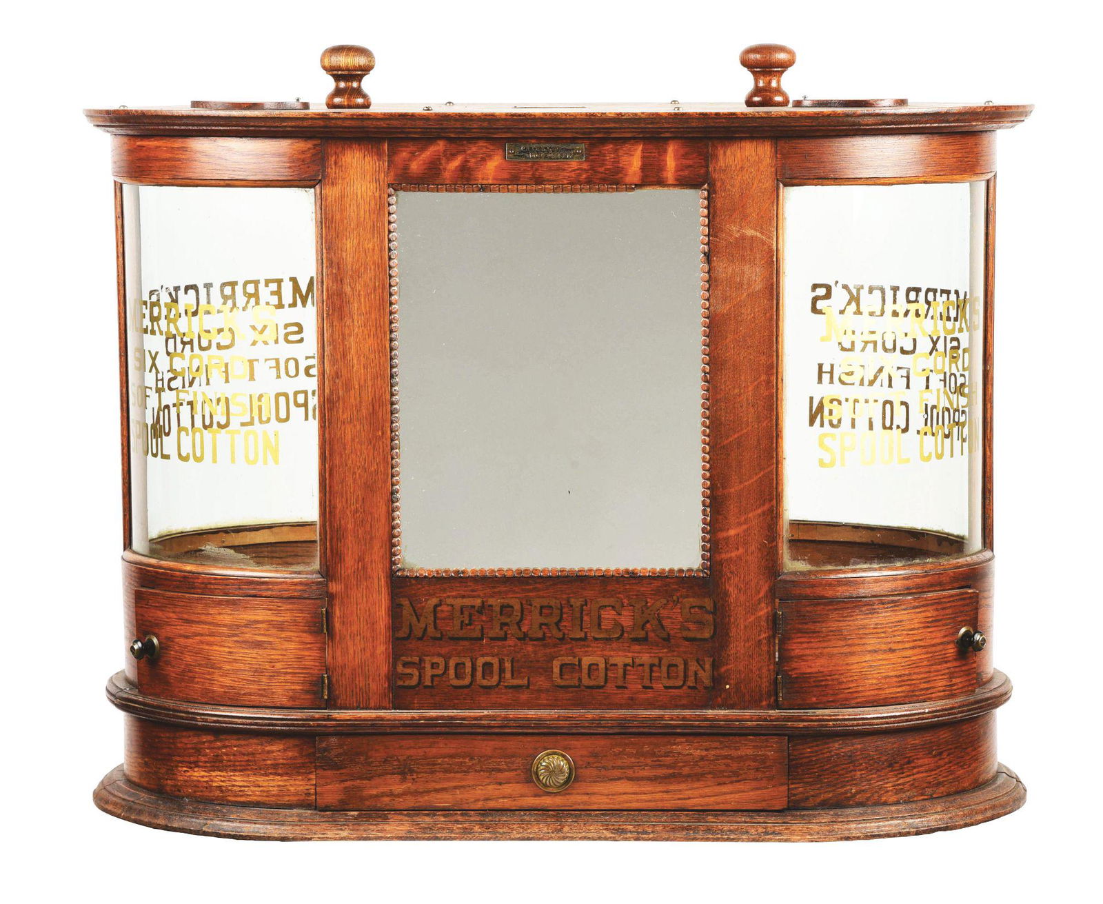 MERRICK'S 6 CORD SPOOL CABINET. (1 of 4)