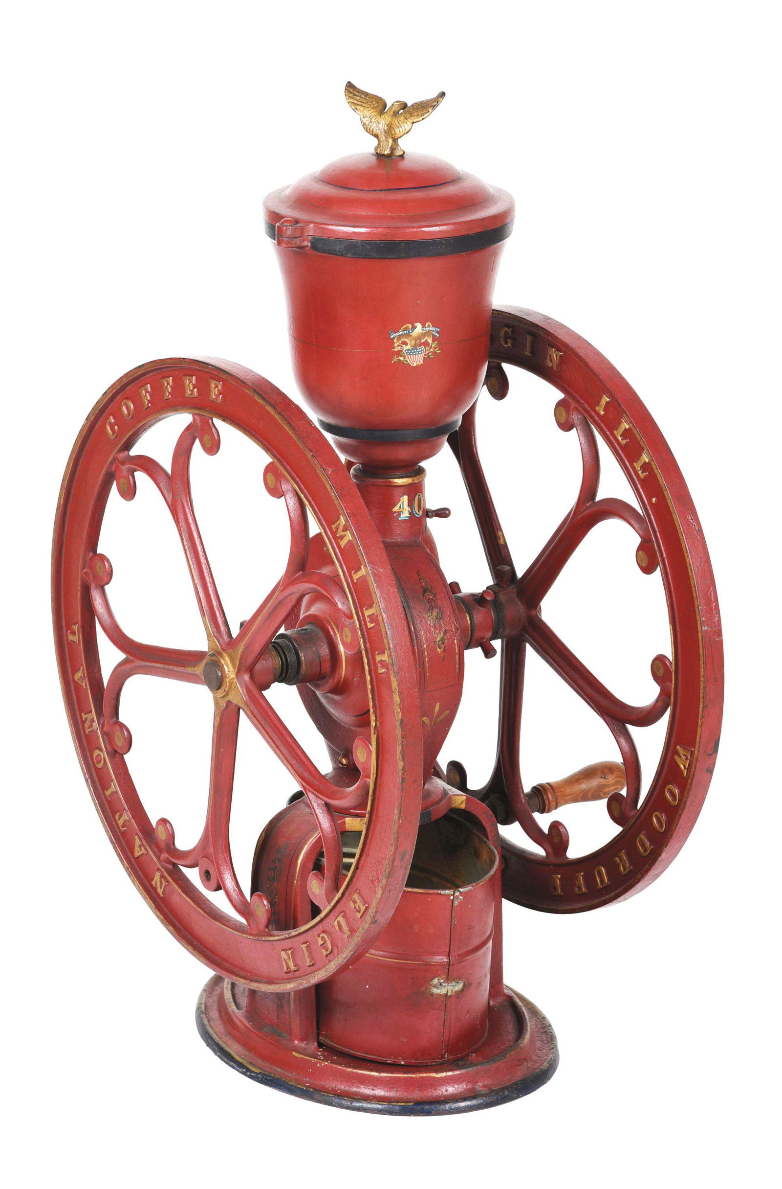 NATIONAL COFFEE GRINDER. (1 of 8)