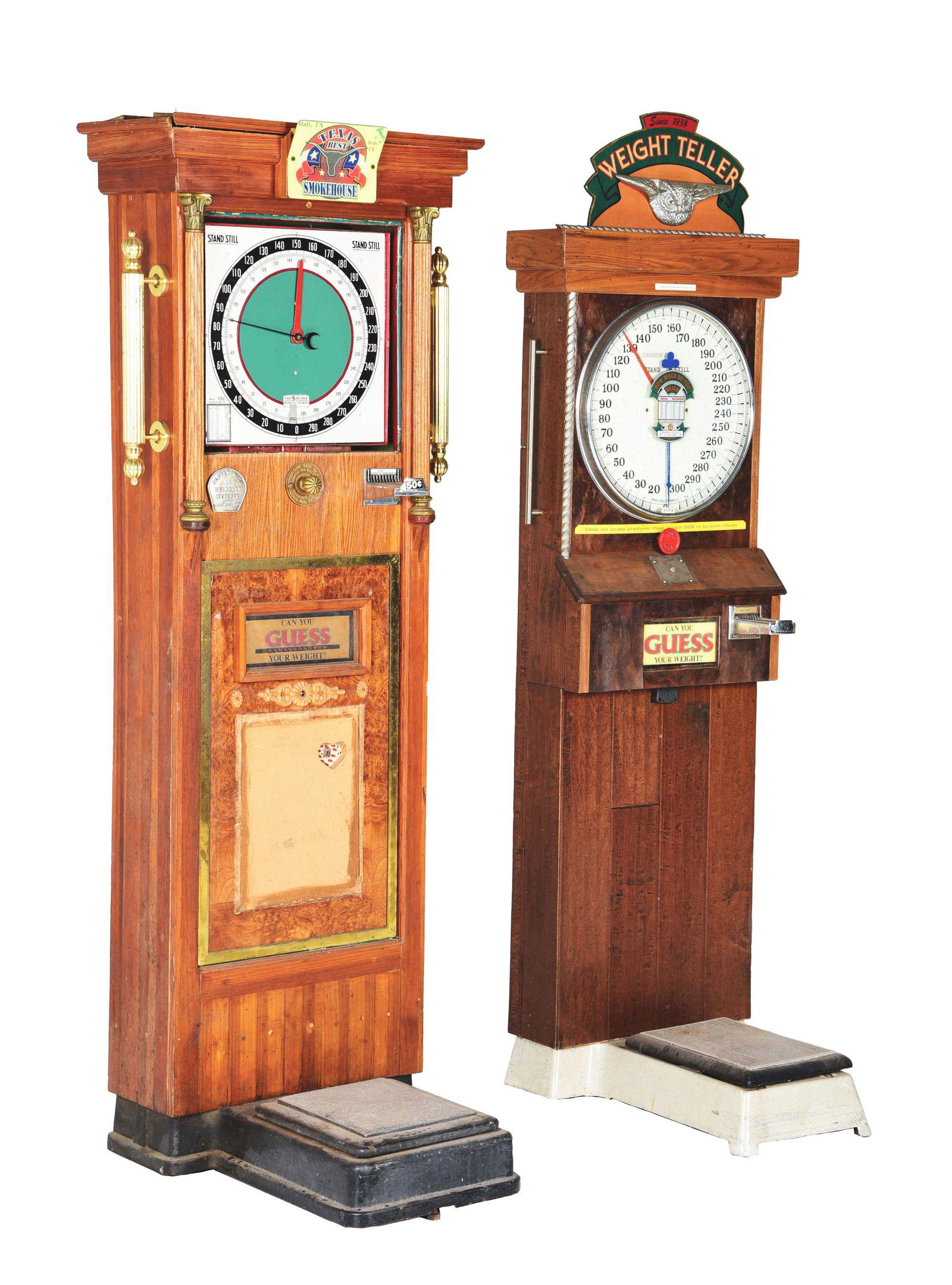 LOT OF 2: PENNY SCALES. (1 of 6)