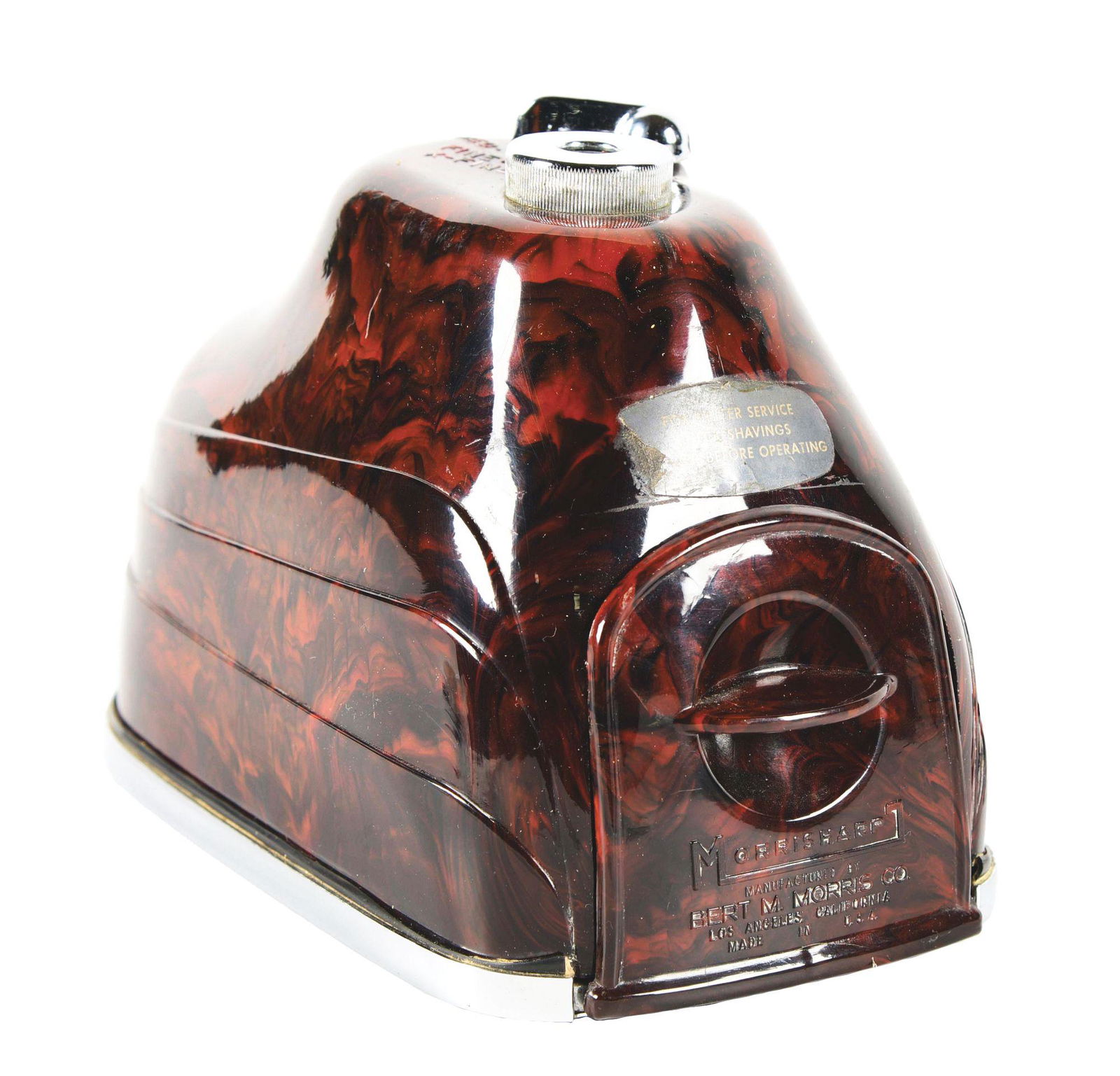 EARLY BAKELITE ELECTRIC PENCIL SHARPENER. (1 of 6)