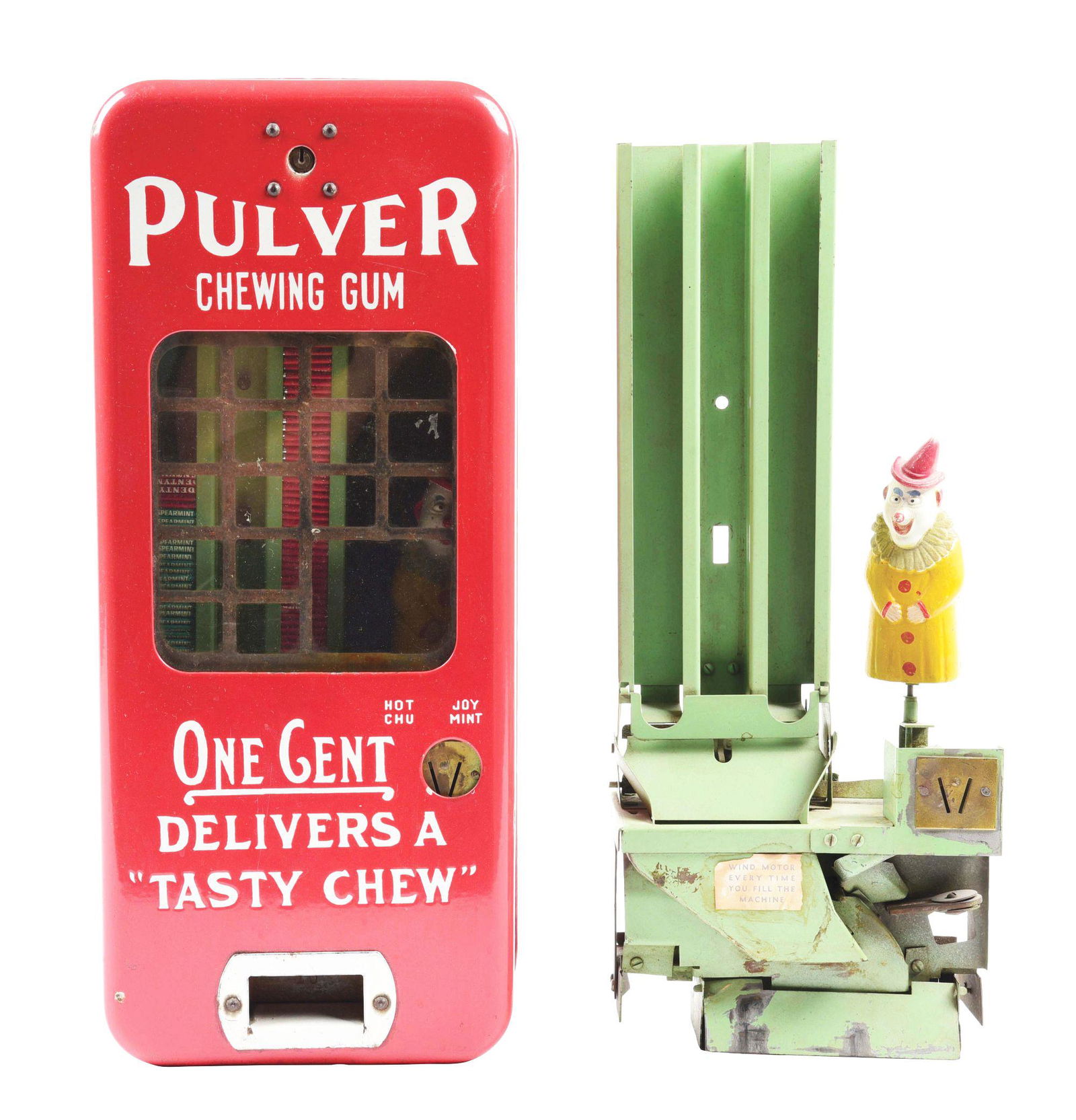 LOT OF 2: PULVER CHEWING GUM ITEMS. (1 of 6)