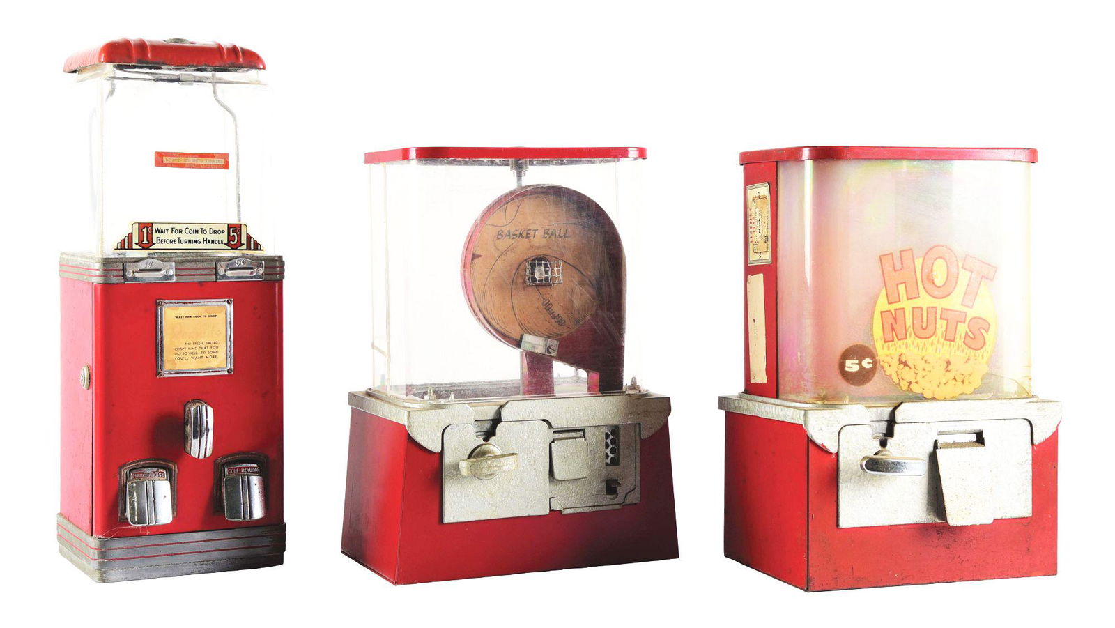 LOT OF 3: VENDING MACHINES. (1 of 4)