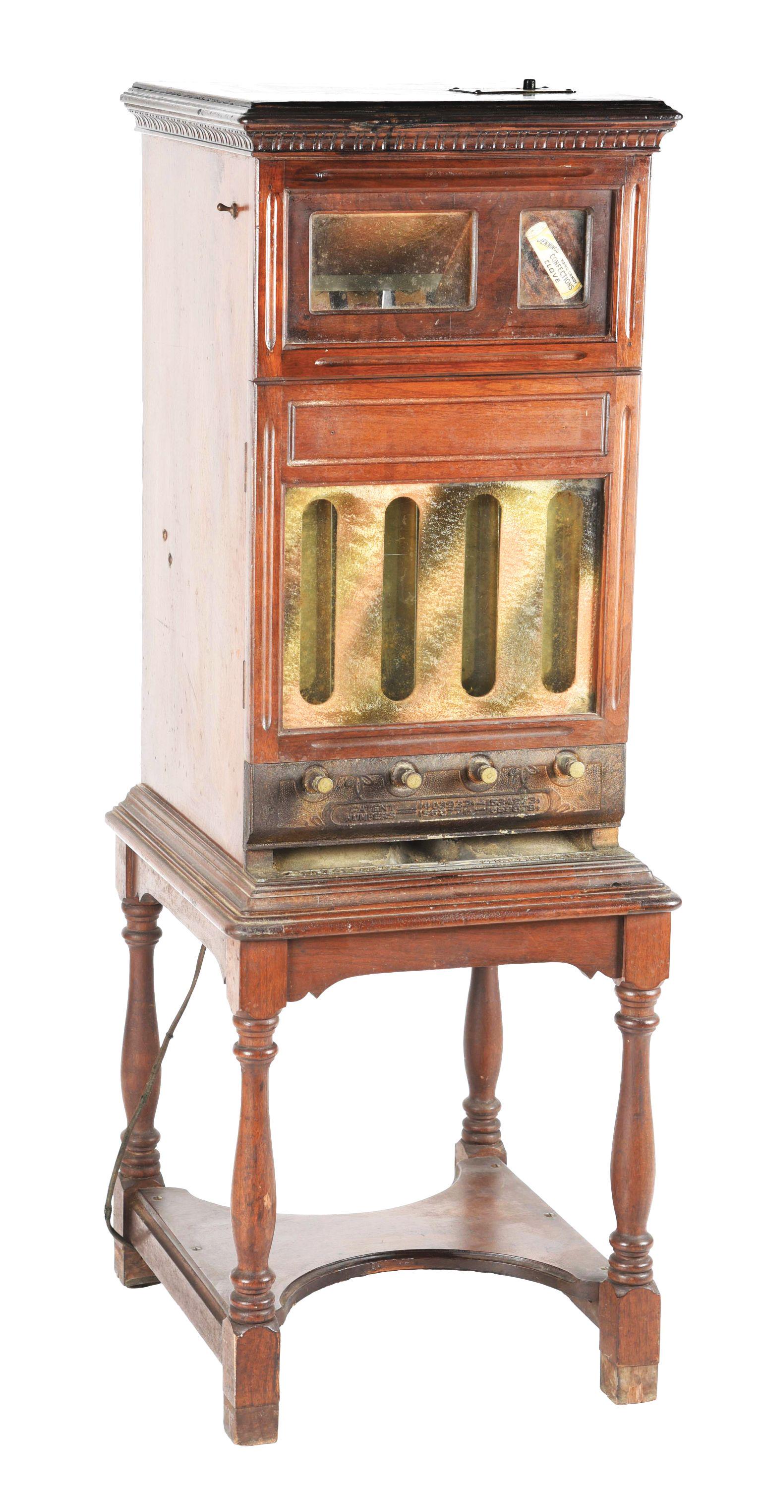 5¢ JENNINGS ELECTROVENDOR CANDY VENDOR. (1 of 7)