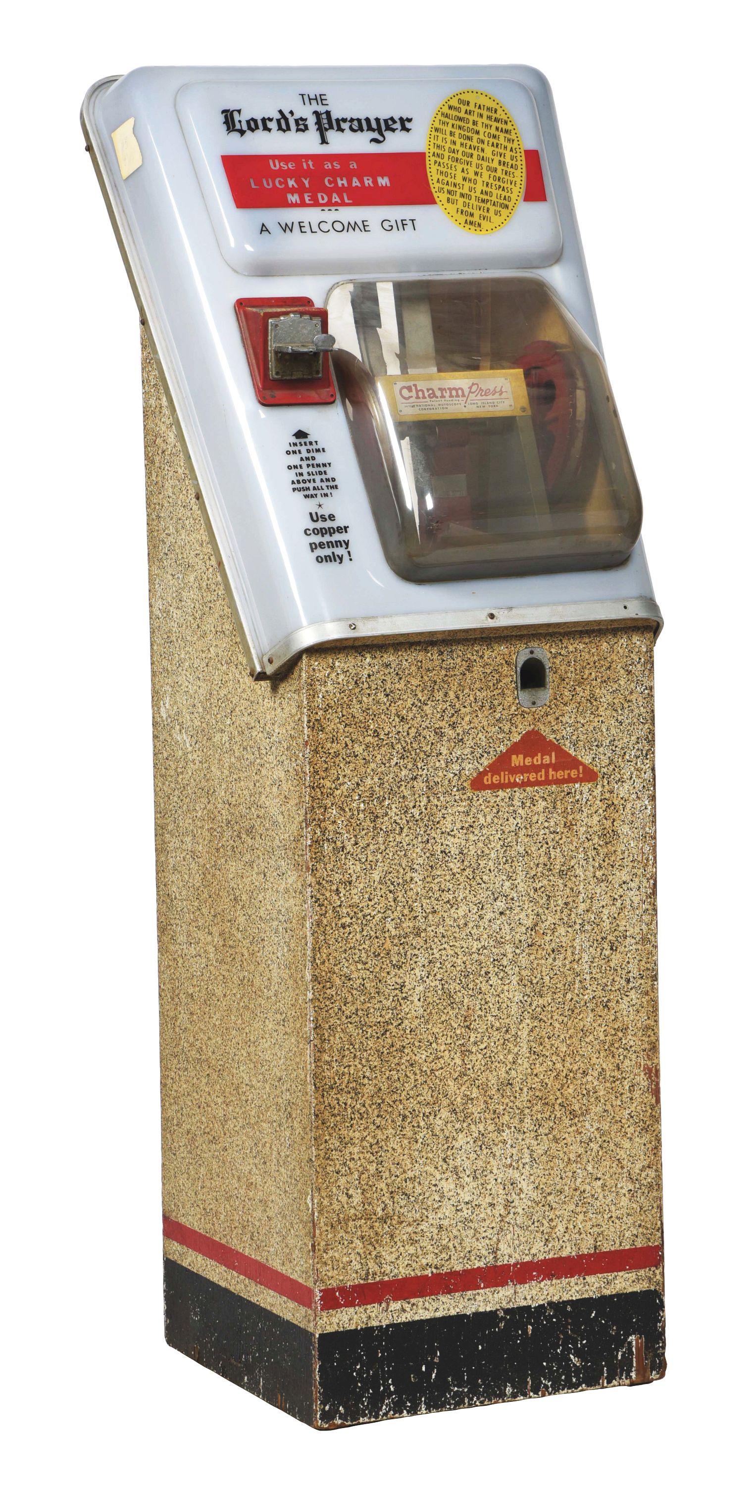 THE LORD'S PRAYER PENNY CHARM PRESS. (1 of 9)