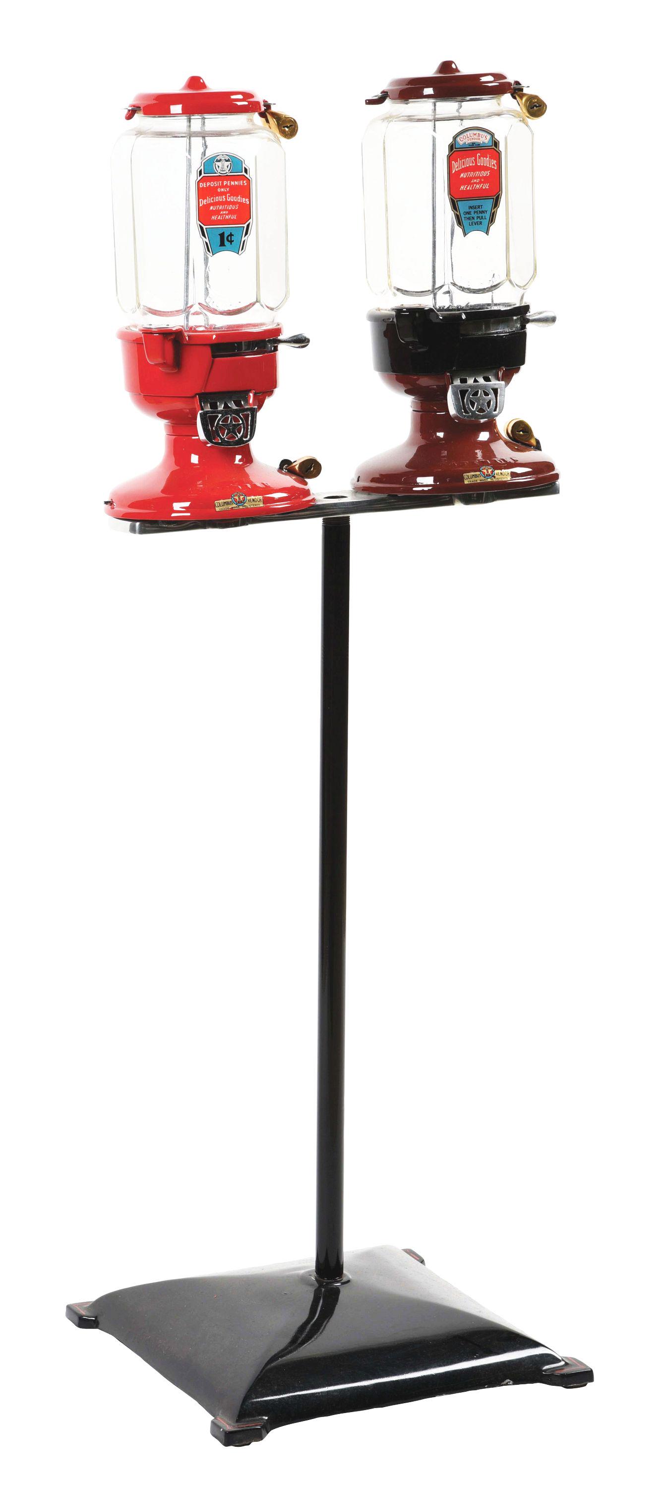 FULLY RESTORED SET OF COLUMBUS MODEL A PEANUT MACHINES (1 of 7)