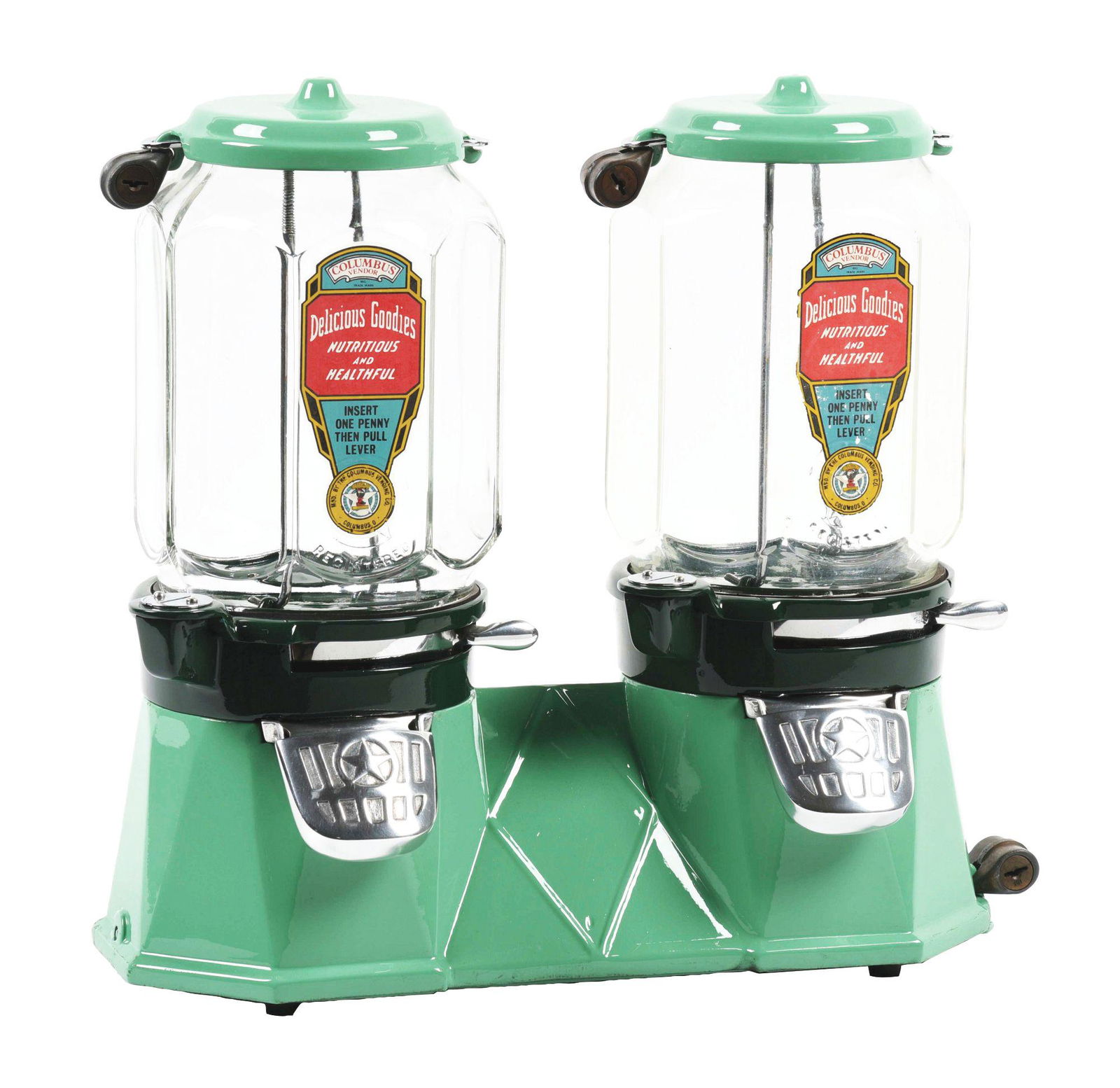 COLOMBUS BUY MORE PEANUT MACHINE. (1 of 7)