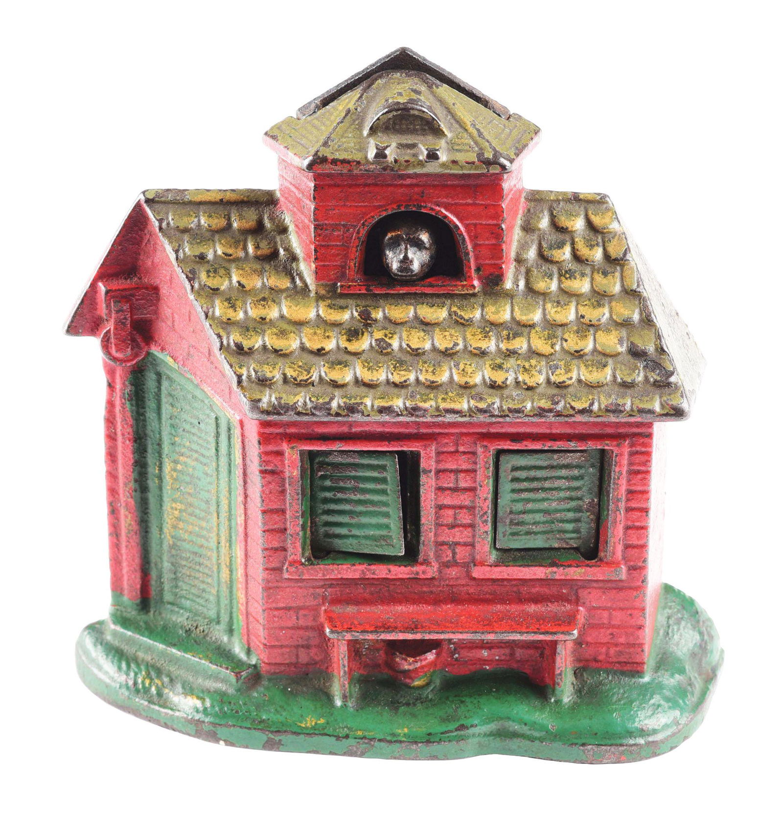 CAST IRON KAISER & REX CO. ZOO BANK. (1 of 5)