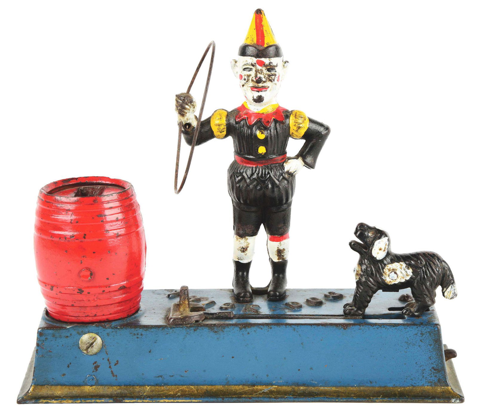 TRICK DOG MECHANICAL BANK. (1 of 6)