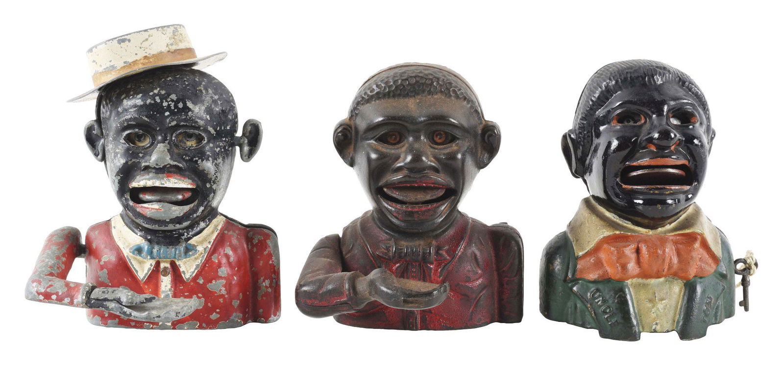 LOT OF 3: UNCLE TOM, LITTLE JOE AND SONNY BOY (1 of 5)