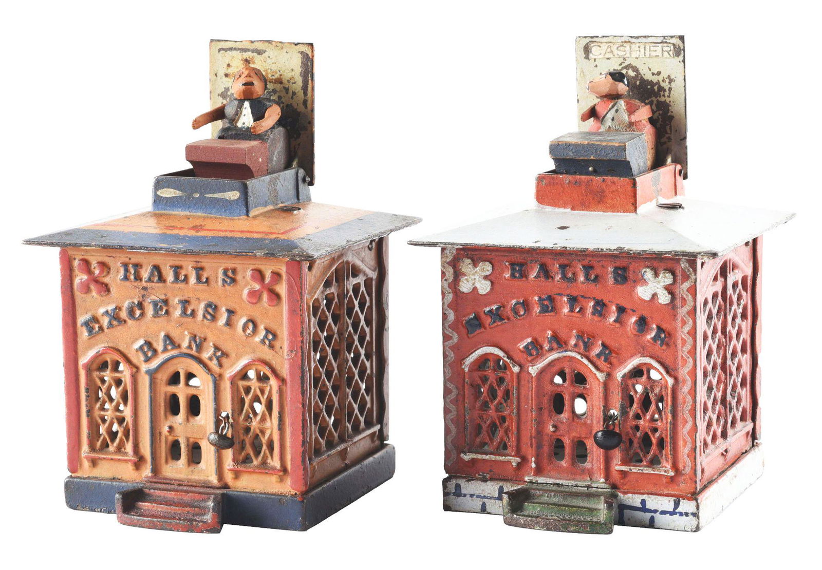 LOT OF 2: J. & E. STEVENS HALLS EXCELSIOR CAST IRON (1 of 5)