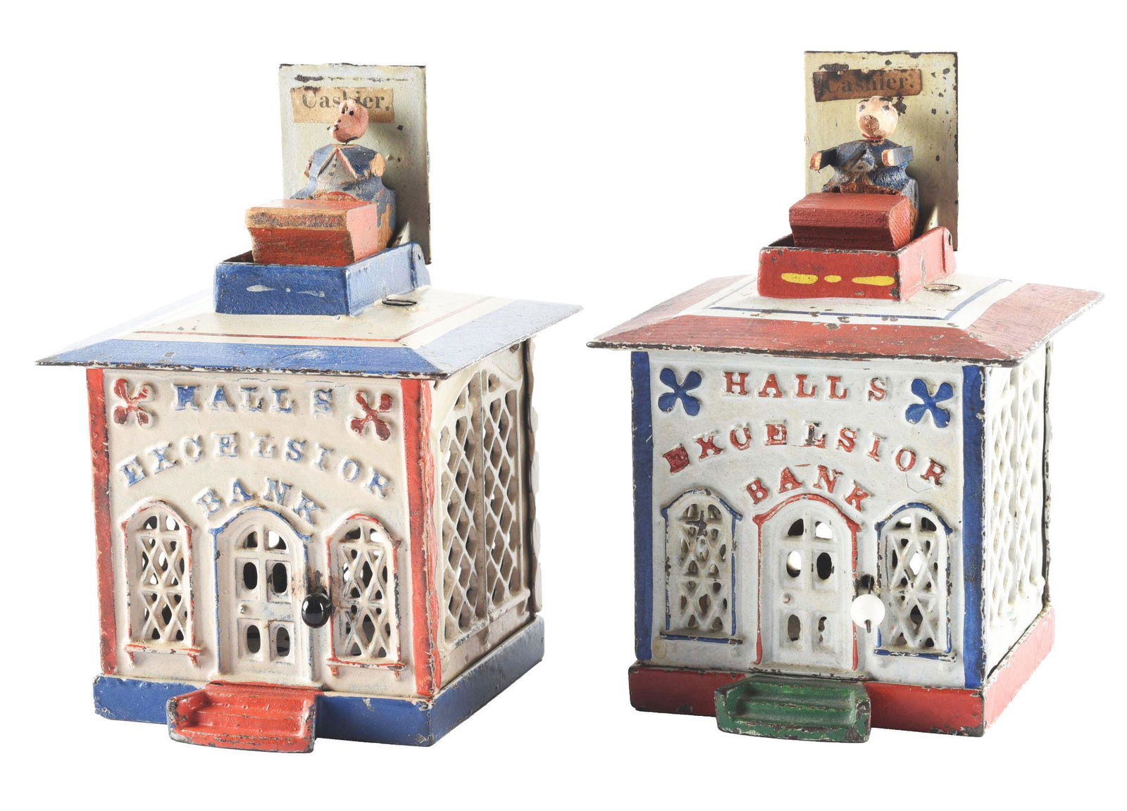 LOT OF 2: J. & E. STEVENS HALLS EXCELSIOR CAST IRON (1 of 5)