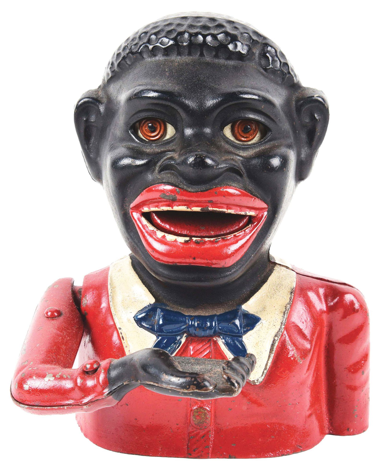 JOLLY "N" MECHANICAL BANK. (1 of 5)