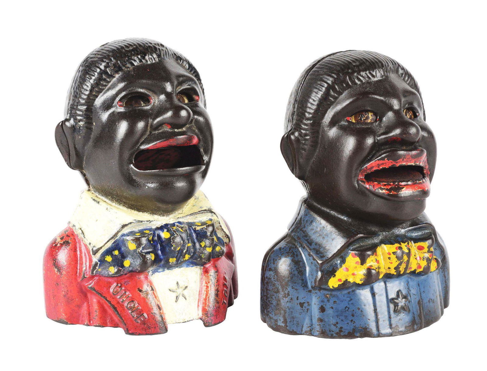 LOT OF 2: CAST IRON MECHANICAL BANKS. (1 of 5)