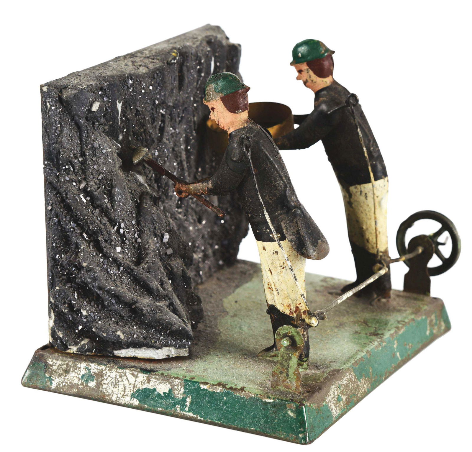 SCARCE EARLY GERMAN STEAM ACCESSORY MINING TOY. (1 of 5)