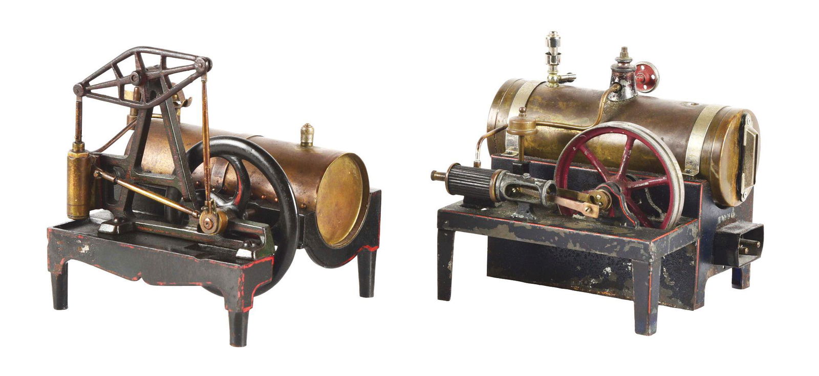 LOT OF 2: EARLY AMERICAN BEAM ENGINE AND GERMAN BING HO (1 of 4)