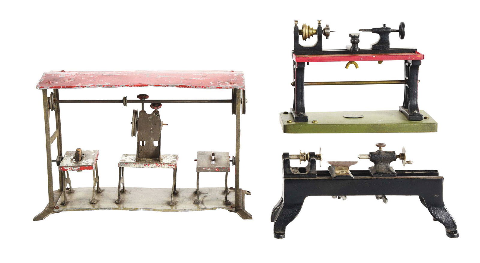 LOT OF 3: GERMAN AND AMERICAN STEAM ACCESSORY TOYS. (1 of 4)