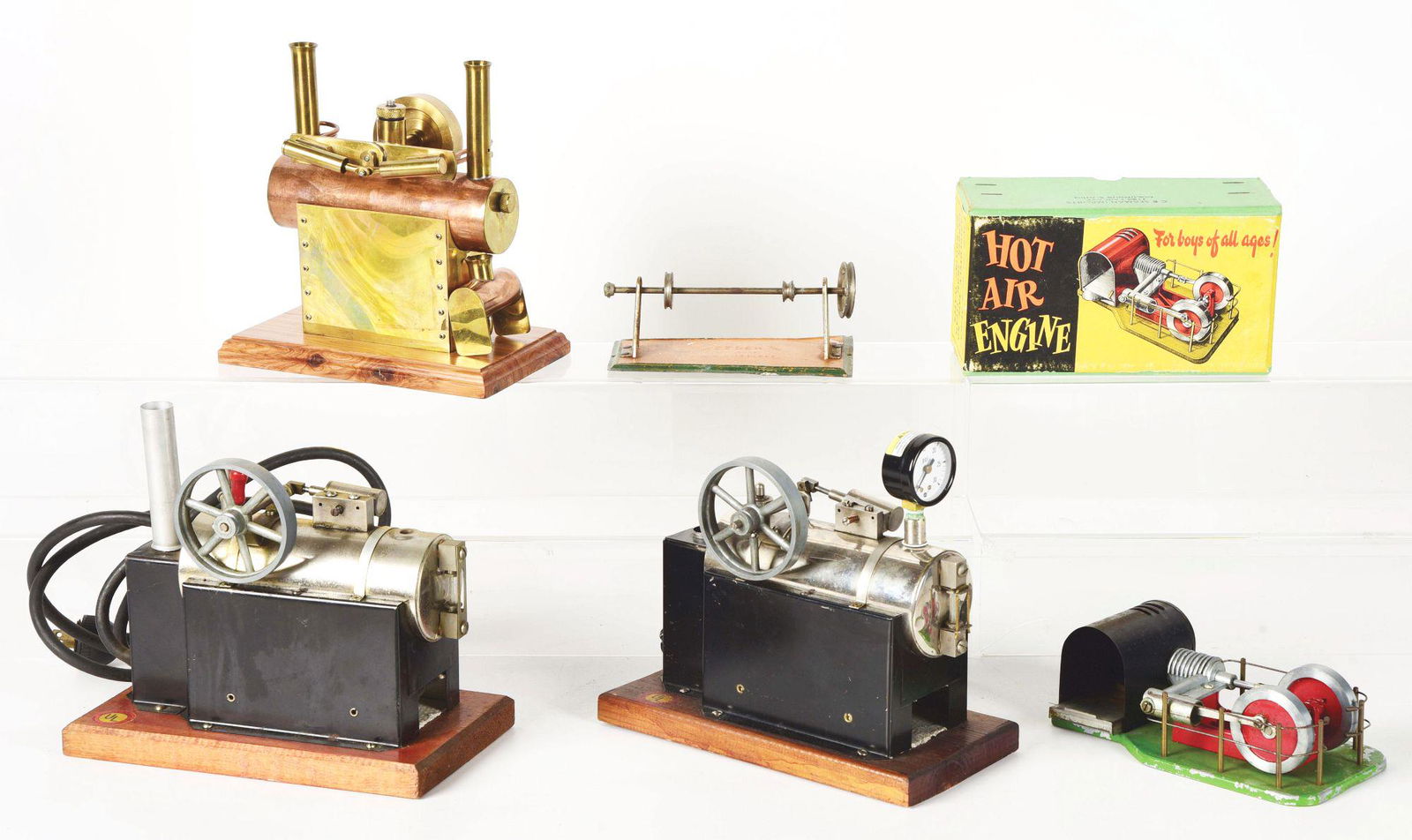 LOT OF 5: VARIOUS AMERICAN AND BRITISH MADE STEAM ENGIN (1 of 2)