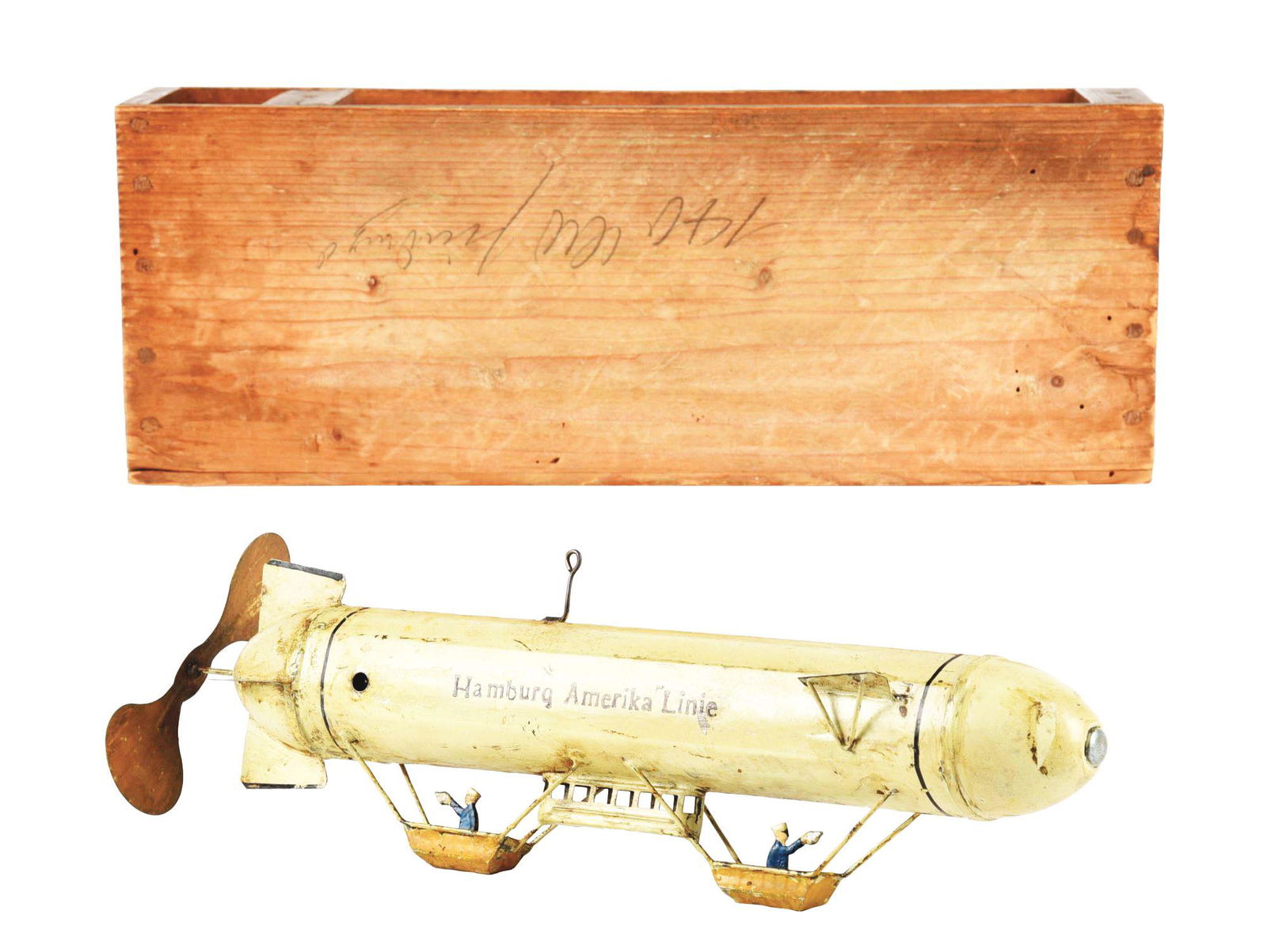 WELL-MADE CONTEMPORARY WIND-UP HAMBURG AMERIKA LINIE (1 of 3)