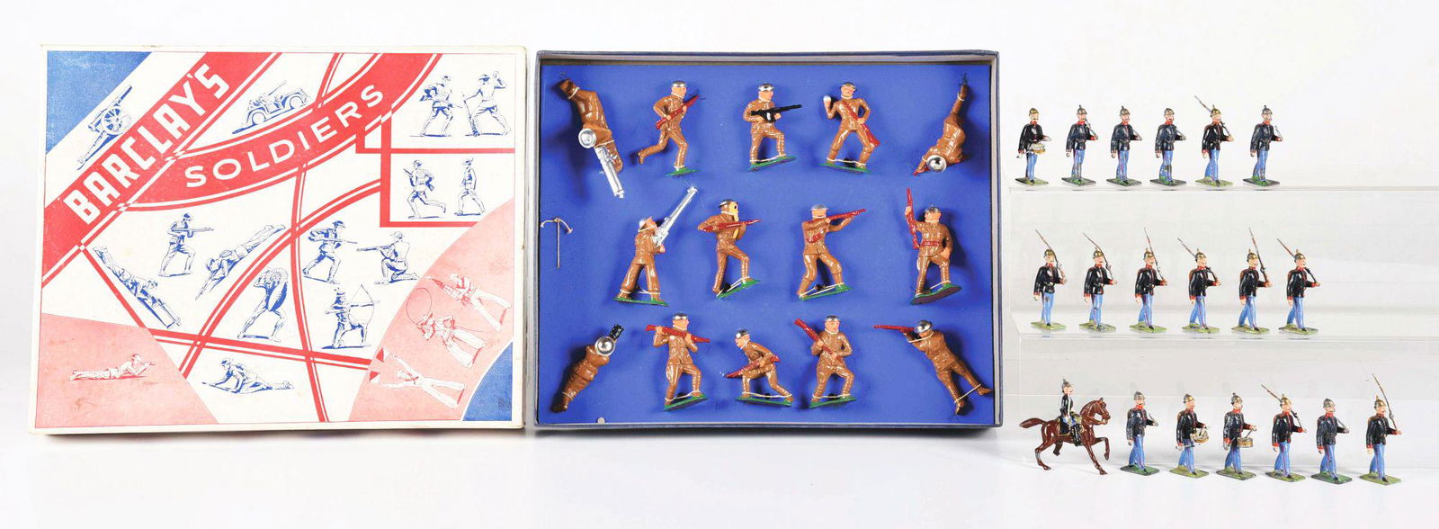 LOT OF AMERICAN AND EUROPEAN SOLDIERS. (1 of 2)