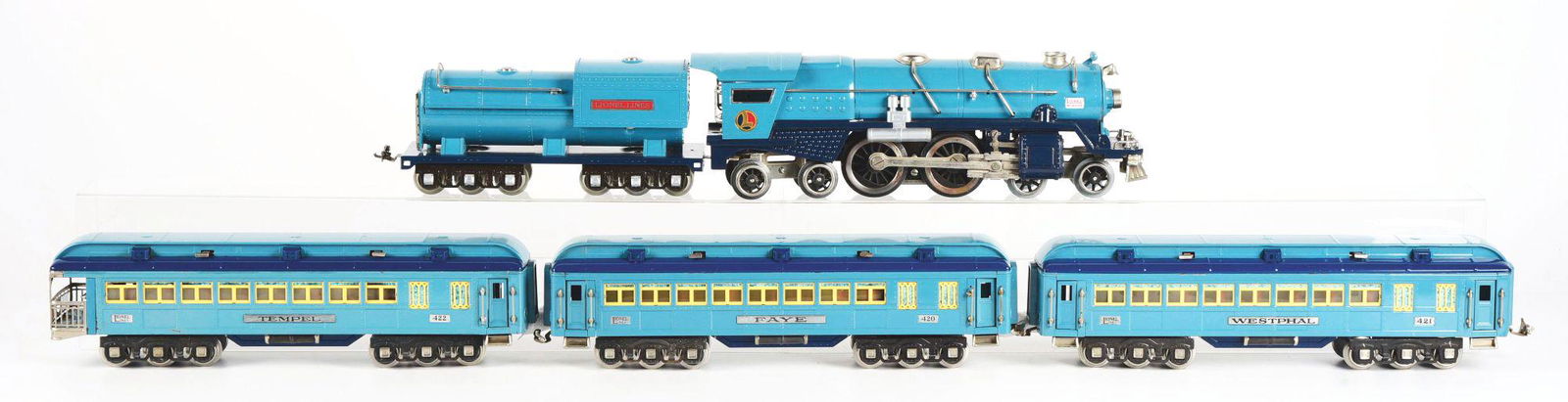 CONTEMPORAY LIONAL STANDARD GAUGE BLUE COMET PASSENGER (1 of 2)