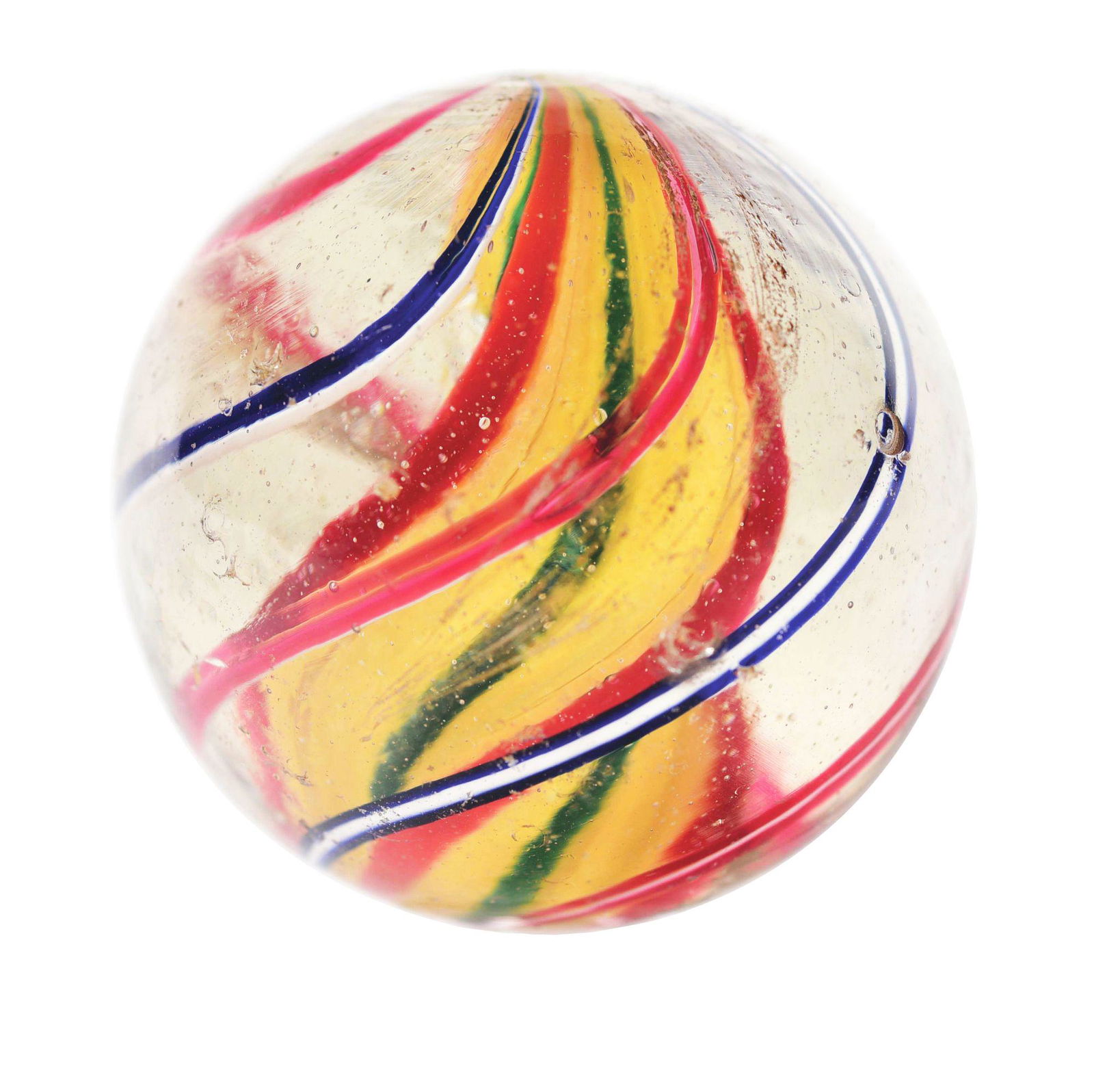 LARGE RIDGE CORE SWIRL MARBLE. (1 of 6)