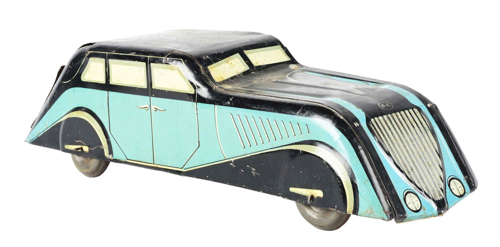 BISCUIT COSTE LIMOUSINE BISCUIT TIN. (1 of 4)