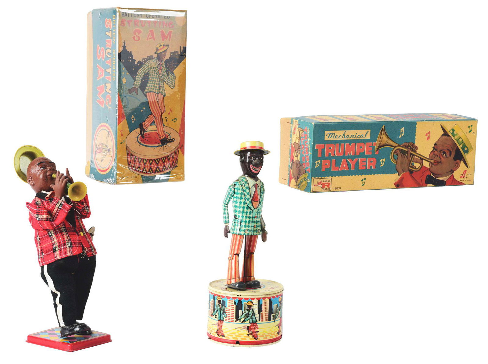 LOT OF 2: JAPANESE BATTERY-OPERATED AND WIND-UP (1 of 4)