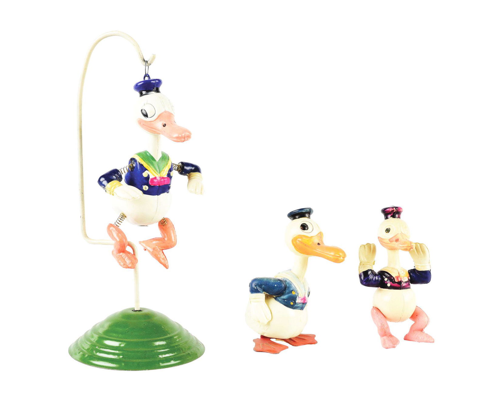 LOT OF 3: JAPANESE CELLULOID WALT DISNEY DONALD DUCK (1 of 4)