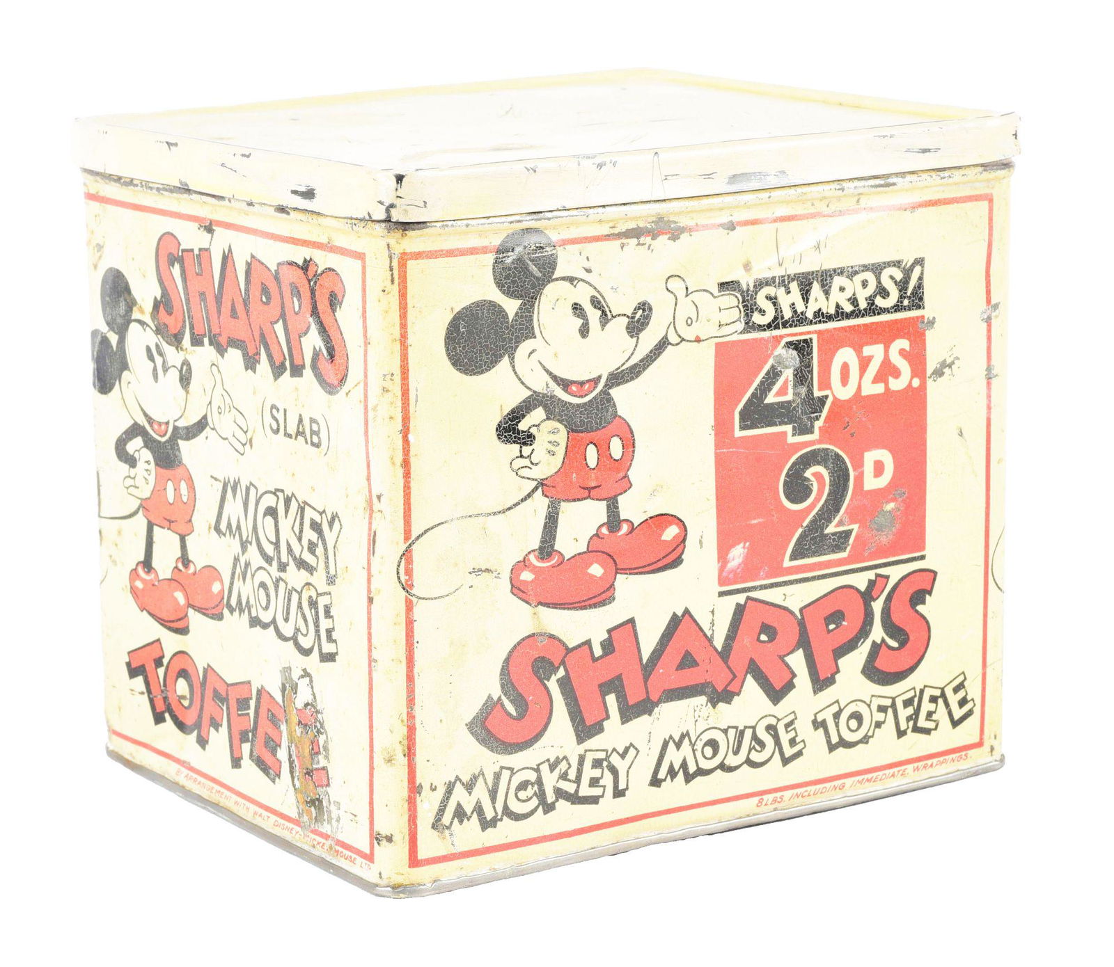 EARLY ENGLISH WALT DISNEY MICKEY MOUSE SHARP'S TOFFEE (1 of 4)