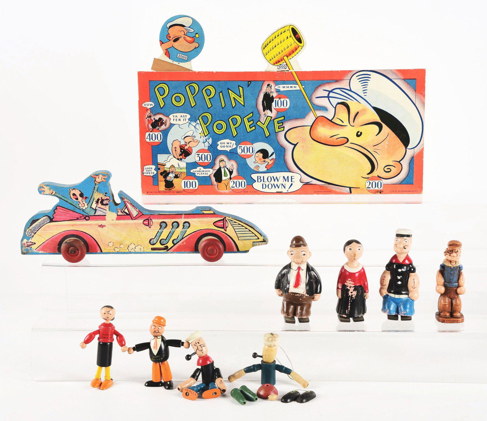 NICE GROUP LOT OF POPEYE AND POPEYE RELATED ITEMS. (1 of 1)