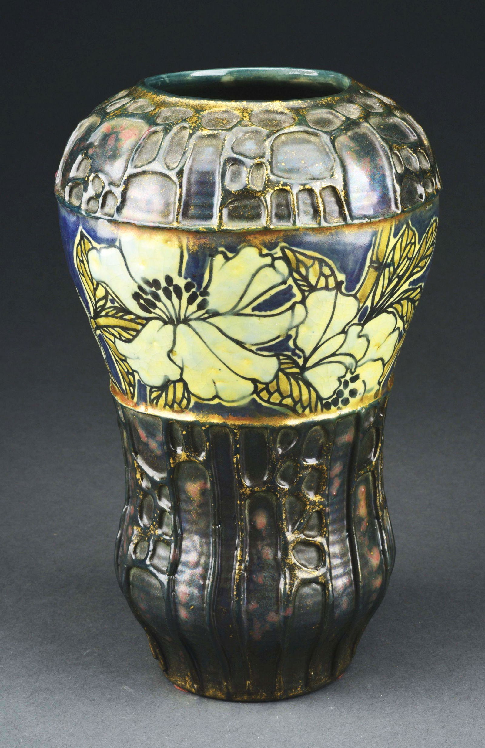 AMPHORA SECESSIONIST VASE WITH “MIRABELLA” (1 of 5)