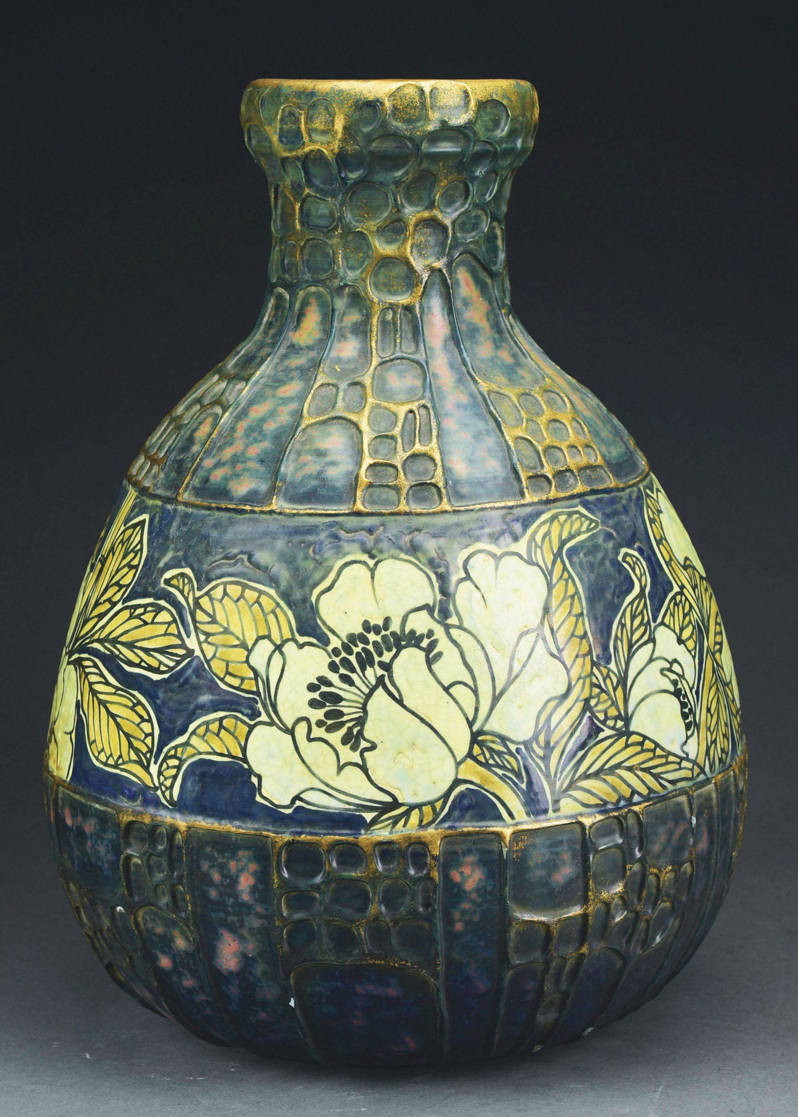 AMPHORA MONUMENTAL SECESSIONIST VASE WITH “ (1 of 7)