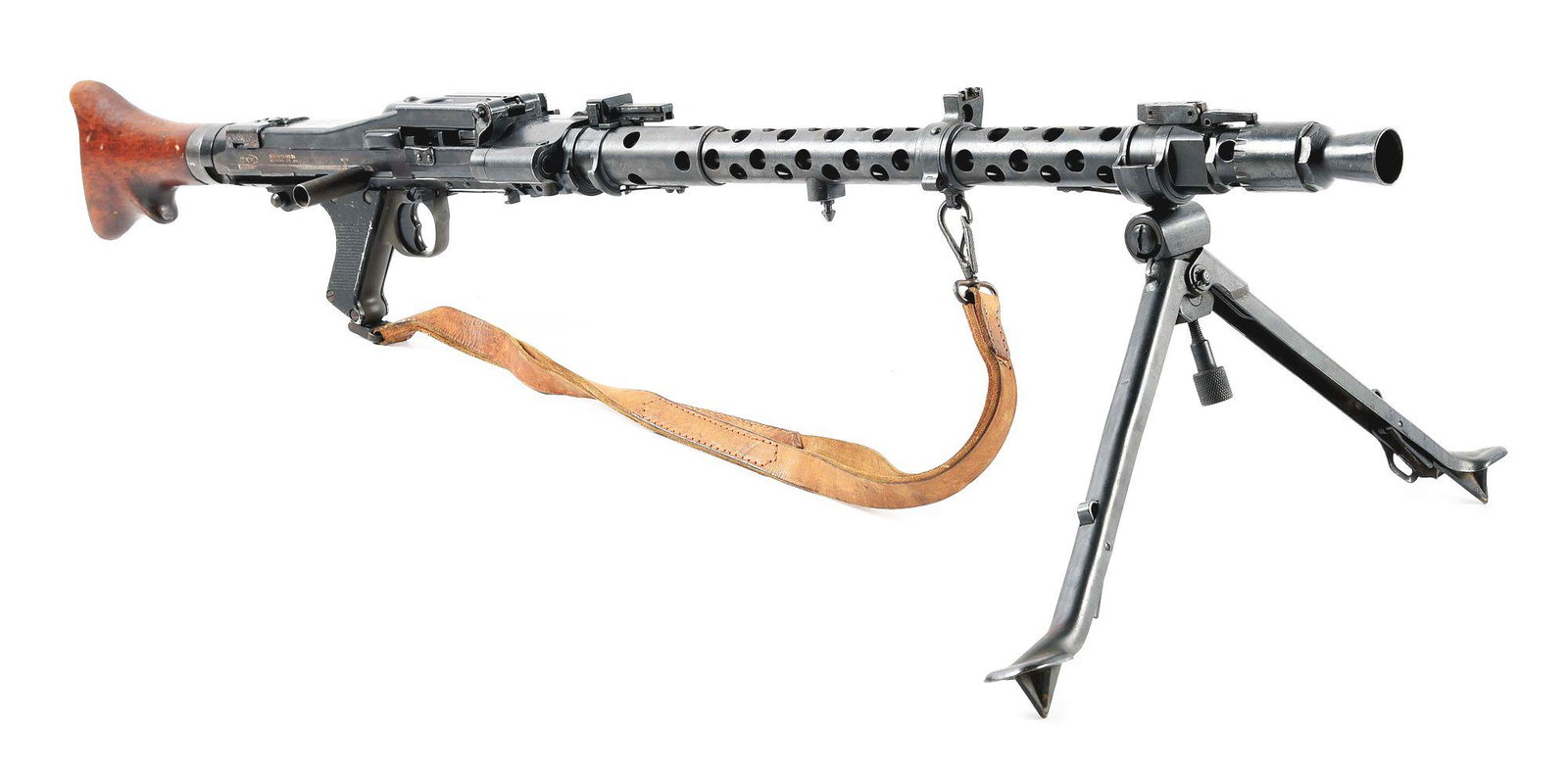 (M) ALWAYS DESIRABLE TNW MG-34 BELT FED SEMI-AUTOMATIC: Generally considered to be the world's first GPMG (General Purpose Machine Gun), the MG-34 was designed to provide the German military with a portable machine gun that could support infantry either in