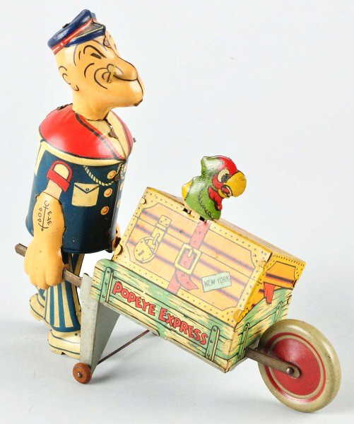 266 Tin Marx Popeye Express WindUp Toy.