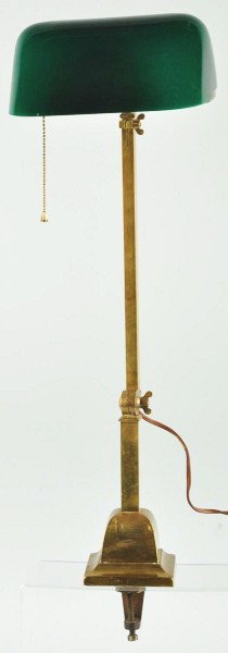 Emeralite Architect's Lamp.: Green shade. Size: 27" T.