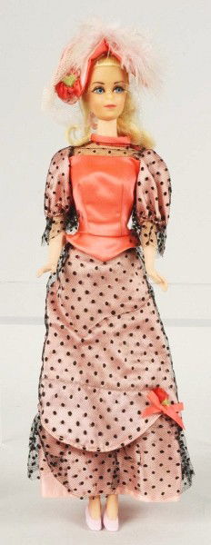 Talking Truly Scrumptious Doll.: 1969 member of the Barbie family and based on a Character from the Chitty Chitty Bang Bang Movie. Doll wears original dress and hat, replaced shoes. Retains original hair set. (Near mint, legs click,