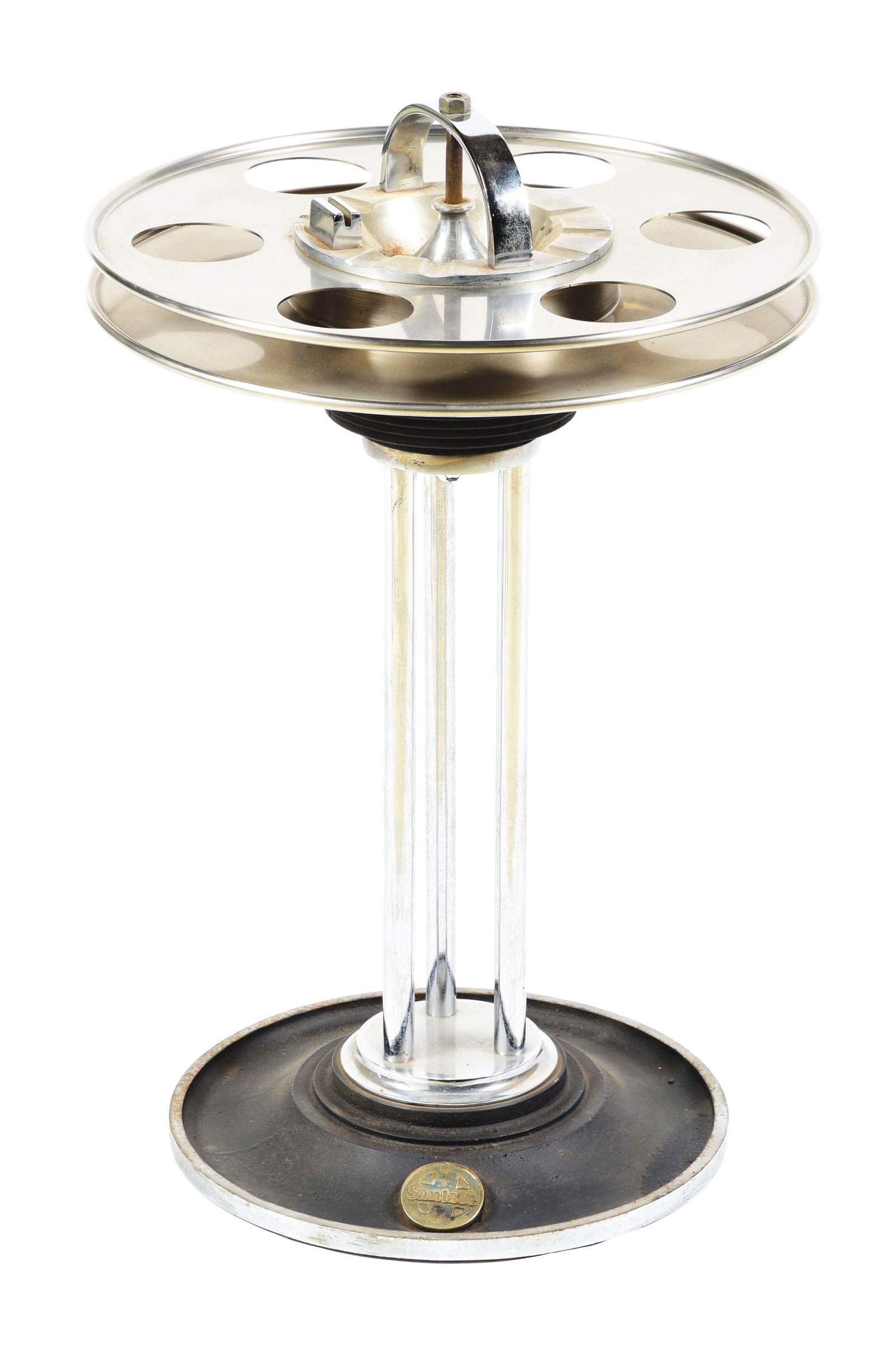 SANTA FE RAILROAD SMOKING STAND. (1 of 4)